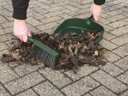 Garland's Heavy-Duty Dust Pan and Brush
